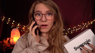 ASMR Ein Ganz Besonderes UNBOXING Scratching Phone Tapping  Soph Stardust [upl. by Assek]