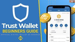 Trust Wallet Tutorial for Beginners How to Use Trust Wallet App [upl. by Krid]