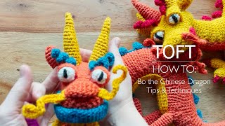 How to Crochet Bo the Chinese Dragon [upl. by Racklin]