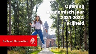 Opening Academisch Jaar 20212022 Vrijheid [upl. by Kursh]