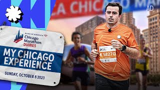 Running My FIRST Marathon  Chicago Marathon [upl. by Orren]