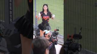 20240915 中職例行賽 台鋼雄鷹 VS 統一獅 誰與爭鋒 Joy cheerleader fancam [upl. by Esadnac]