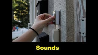 Doorbell Sound Effects All Sounds [upl. by Prent]