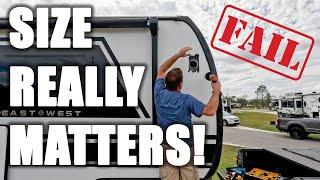 Gone Wrong  RV WasherDryer Install Mistake Should Have Measured  RV Travel [upl. by Norean234]