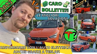 Caro bollette 2023 con lauto elettrica Le migliori soluzioni per risparmiare Grzie anche a Tesla [upl. by Sabas]