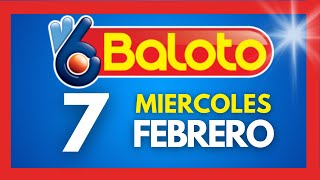 Resultados del BALOTO REVANCHA del MIERCOLES 7 de febrero de 2024 💫✅💰 [upl. by Gnik]