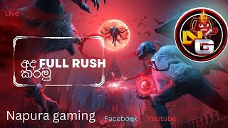 අද දෙනවා දුවන්ට 😬 Napura gaming  PUBG mobile Rush gameplay [upl. by Huntington]