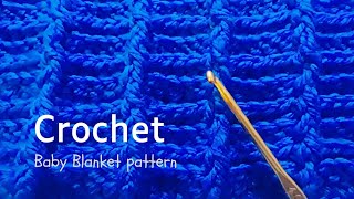 OMG 😮 The EASIEST Baby Blanket 🤩 EVER CROCHETED in MINUTES BeginnerFriendly [upl. by Eahsram871]