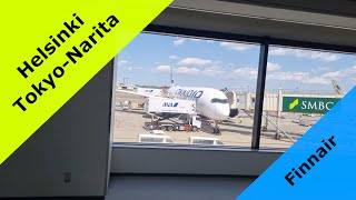 Tripreport  Finnair  Helsinki  TokyoNarita  12052023  Airbus A350900  Economy [upl. by Ahsitram]