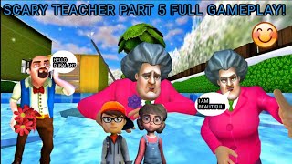 Scary teacher part 5 gameplay Scary teacher in tamil horror on vtg [upl. by Ev]