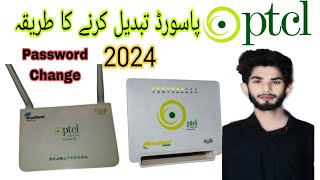 How to Change PTCL Wifi Possword in Mobile 2024  PTCL Wifi Password Change Krne KA Tarika [upl. by Koeppel]