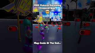 FREE PickaxesBackblings In Fortnite Creative 🤯 shorts fortnite [upl. by Eissat]