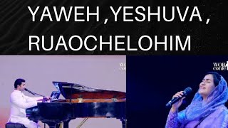 yaweh yeshivaruaoch elohim song by jessypaul and raj prakash paul tlc [upl. by Yenal]