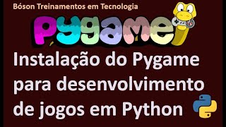 Como instalar a biblioteca Pygame para desenvolver jogos com Python no Windows e VS Code [upl. by Atiuqihc]