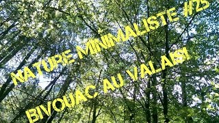 Nature Minimaliste 25  Bivouac 3 jours et 2 nuits en Valais [upl. by Abba]