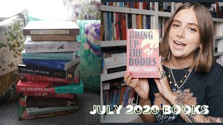 JULY 2020 BOOKS  sunbeamsjess [upl. by Naziaf]