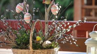 Wielkanoc dekoracje wiosenne proste tanie stroiki Easter decorations [upl. by Htebi]