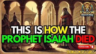 How The Prophet Isaiah Died at the Hands of King Manasseh  Bible Stories [upl. by Irpak]