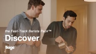 the FastTrack Barista Pack™  Discover your athome barista potential  Sage Appliances UK [upl. by Nahc]