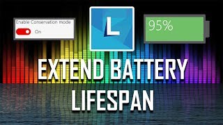 Get MORE battery LIFESPAN out of your LENOVO LAPTOP [upl. by Nelyak]