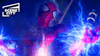 The Amazing SpiderMan 2 SpiderMan vs Electro Final Fight ANDREW GARFIELD JAMIE FOXX [upl. by Iy]