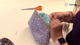 Threaders Bag Making  Kiss Clasp Clutch Bag [upl. by Aldin]