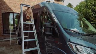 Installatie Fiamma F65s luifel op Fiat Ducato L3H2 Camper van [upl. by Favin]