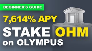 How to Stake OHM on OlympusDao  Turn 511 into 9200 7614 APY [upl. by Matthei]