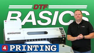 DTF Basics  Printing a DTF Transfer [upl. by Aerdnu]