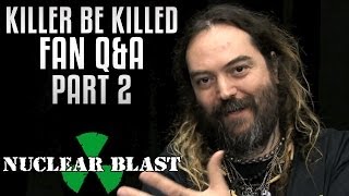 KILLER BE KILLED  Part 2 Fan QampA w Max Cavalera INTERVIEW [upl. by Auoh]