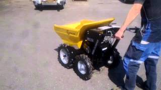 Motorový vozík minidumper LUMAG MD250 [upl. by Fiel]