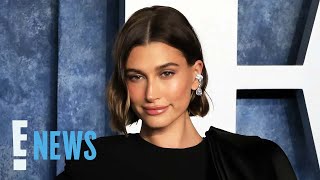 Hailey Bieber Debuts New “Mom” DIAMOND After Welcoming Baby Jack With Justin Bieber  E News [upl. by Monroe]