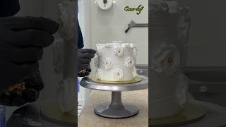 Vanilla cake decorating foryou trending shortvideo [upl. by Luciano]