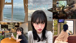 뚜벅이혼자떠난 부산여행 vlog  파워J의 핫플만 고른 완벽코스💙  호텔1  부산카페추천 전포카페거리 소품샵투어해리단길스카이캡슐이재모피자보수동책방거리 혼술 조으다 [upl. by Kohsa]