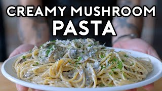 How to Make the Mushroom Pasta from The Super Mario Bros Movie  Binging with Babish [upl. by Corbie416]