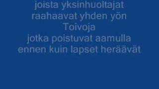 Kotiteollisuus  Minä olen lyrics [upl. by Bayless]