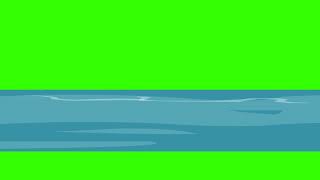 River water flow Animation  Green Screen  2d Flash Animation  For your YouTube Channel [upl. by Attenaej]