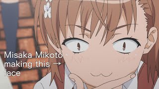 Misaka Mikoto being a cat  Compilation  とある科学の超電磁砲ST  Toaru Kagaku no Railgun S amp T [upl. by Ynaffital216]