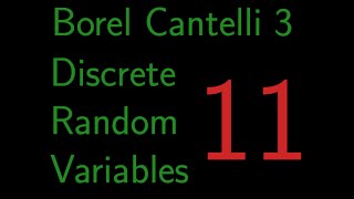 Infermath Probability in R Discrete Random Variables 11 Borel Cantelli 3 [upl. by Jea569]