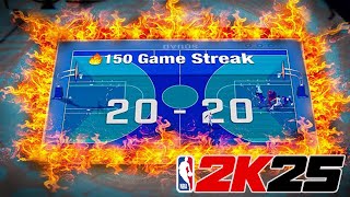 I WENT ON THE HIGHEST WINSTREAK DAY 1 of NBA 2K25 [upl. by Spense]