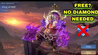 HOW TO GET FRANCO NEW SKIN FOR FREE HOW I GET 110 MAGIC POTION NO NEED DIAMONDS [upl. by Drahnreb]