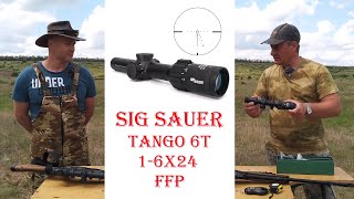 Оптический прицел SIG SAUER TANGO 6T 16X24 FFP  реплика с вопросами [upl. by Pooley]