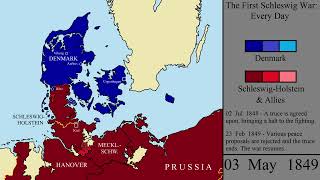 The First Schleswig War Every Day [upl. by Berck]