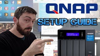 QNAP NAS Guide Part 1  Setup RAID Volumes IP and Shared Folders [upl. by Notyalk]