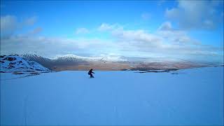 glencoe 21022018 andy carving snocoat [upl. by Dibri997]