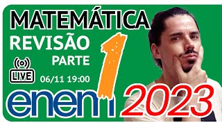 🔴 ENEM 2023 REVISÃO 01 Matemática [upl. by Aicerg687]