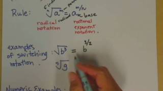 Rational Exponents [upl. by Bond]