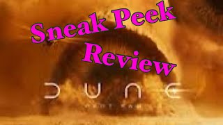 Review of the Dune IMAX rerelease with Part 2 Preview [upl. by Shayna529]