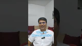 Microeconomics Vs Macroeconomic economics macroeconomics microeconomics [upl. by Reyna]