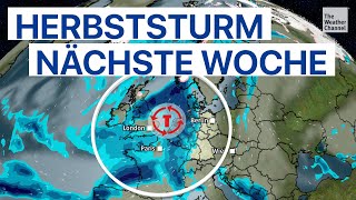 Jetstream katapultiert Sturm nach Deutschland [upl. by Aneroc]